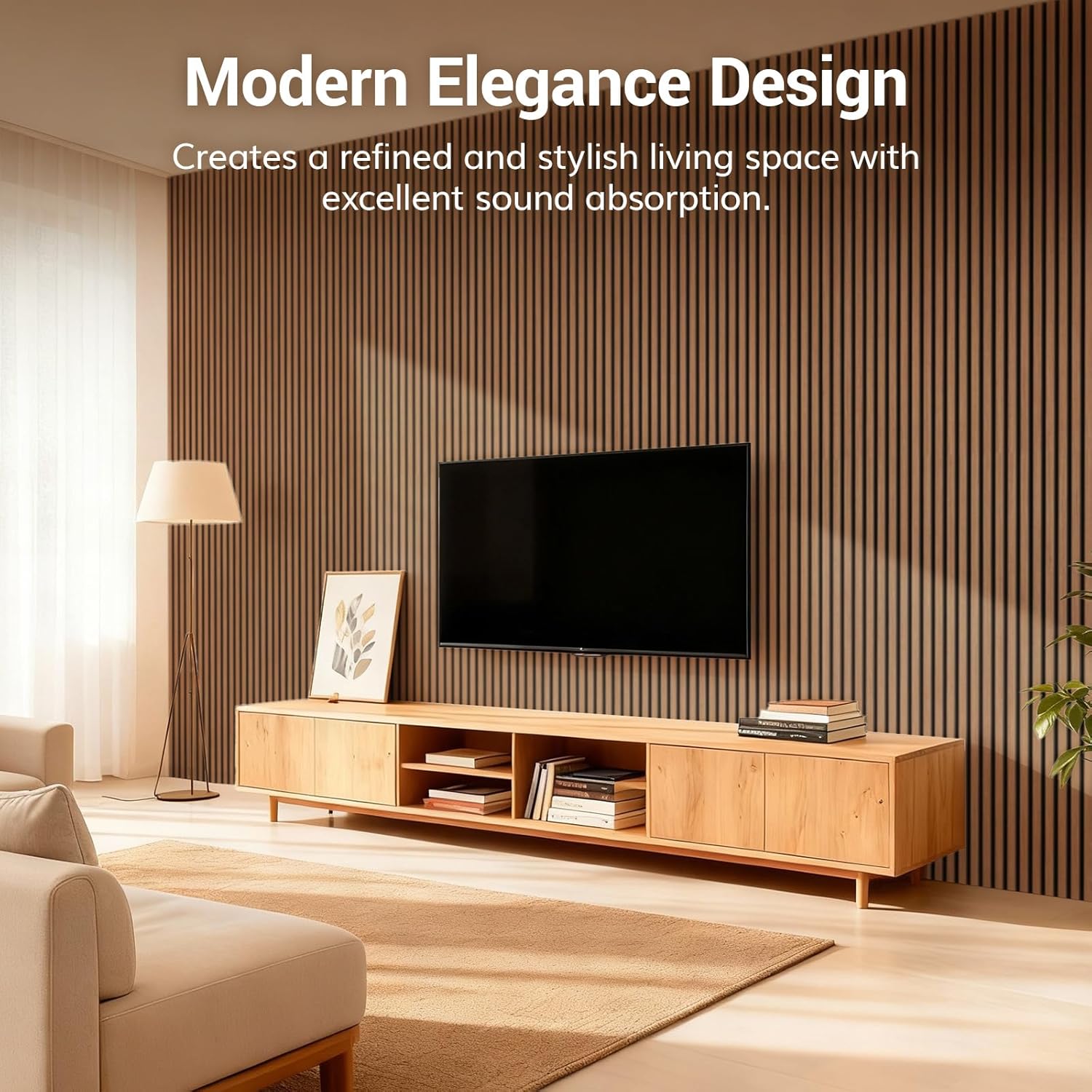 Walnut Acoustic Wall Panels