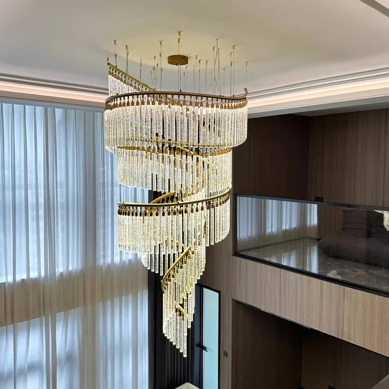 Elegant Crystal Ceiling Light