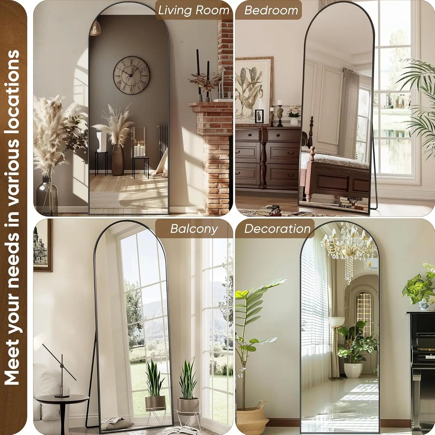 Elegant Full-Length Mirror