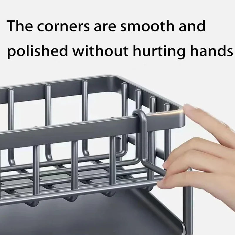 Carbon Steel Sink Organizer